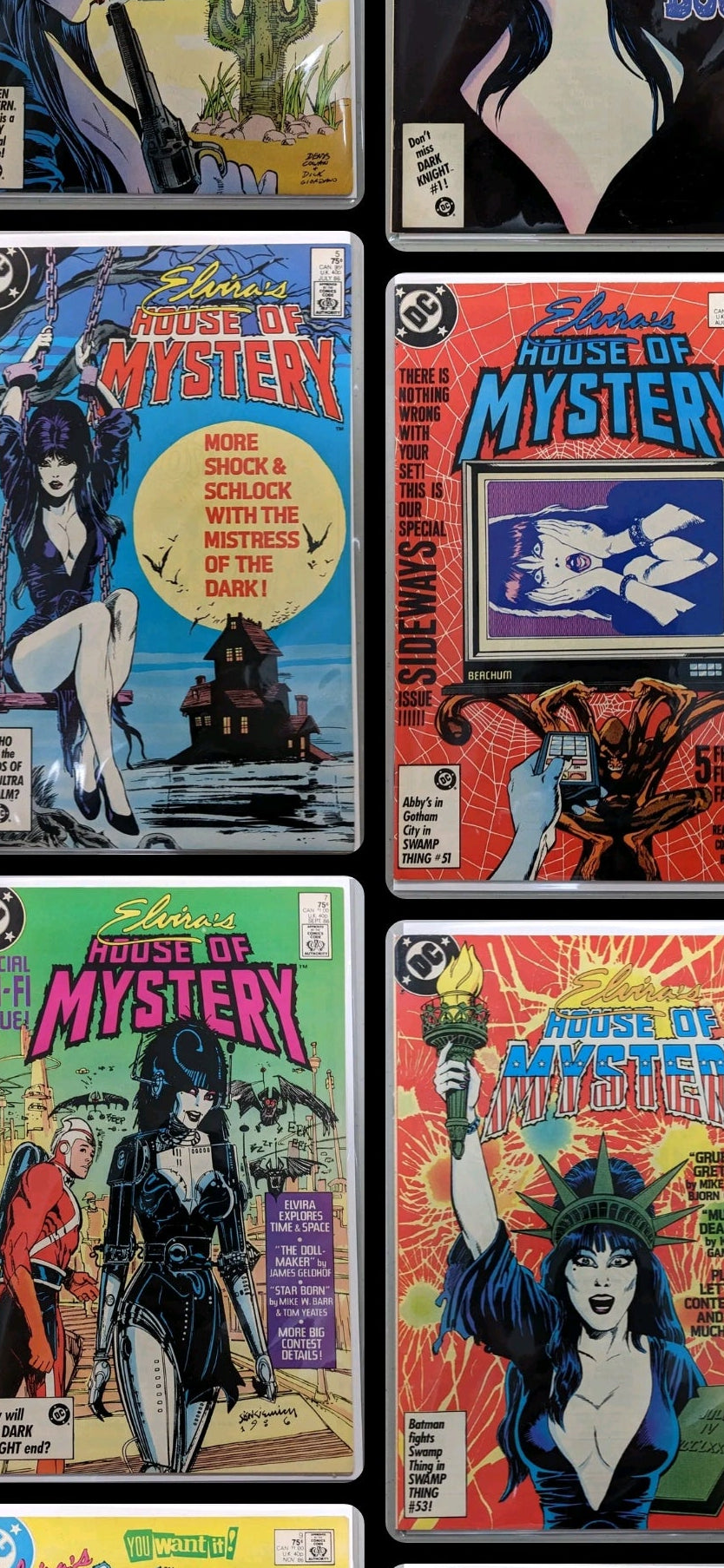 DC Elvira House of Mystery Comics Complete Run with specials