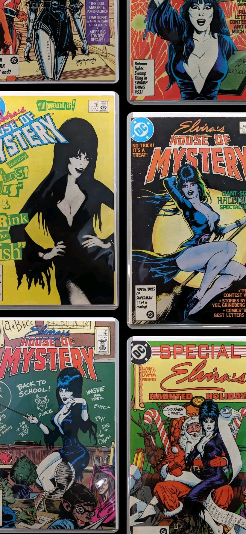 DC Elvira House of Mystery Comics Complete Run with specials