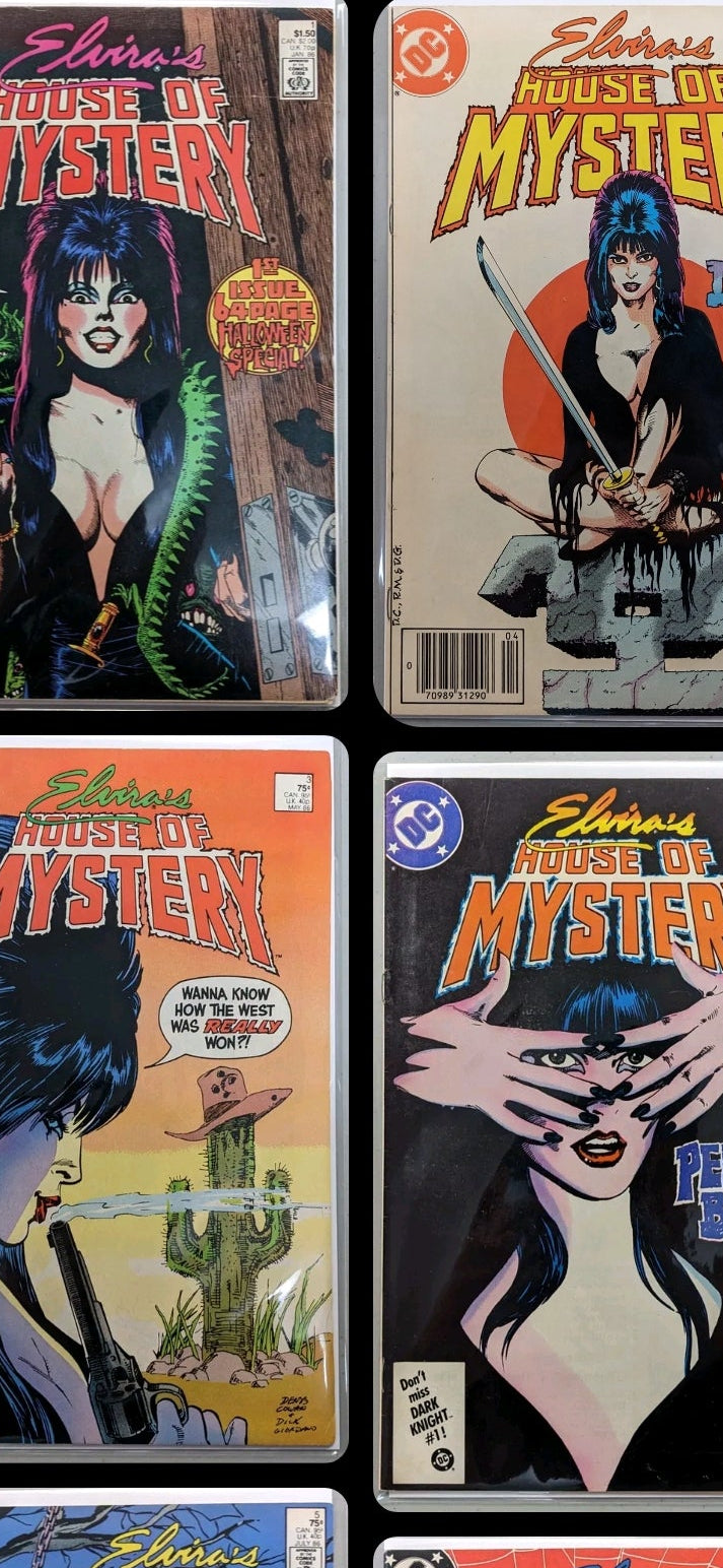 DC Elvira House of Mystery Comics Complete Run with specials