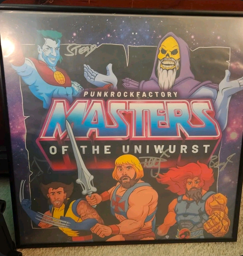 Punkrockfactory Masters of the Uniwurst Signed Vinyl