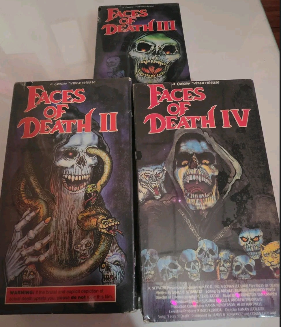 Faces of Death VHS